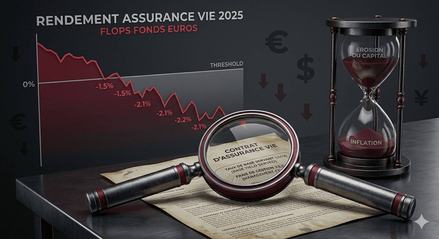 Les flops de l'assurance vie : quels sont les pires taux servis en 2025 ?
