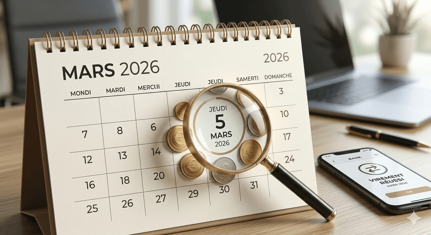 Virement retraite, Agirc-Arrco décalé, CAF : Le calendrier complet des versements de mars 2026